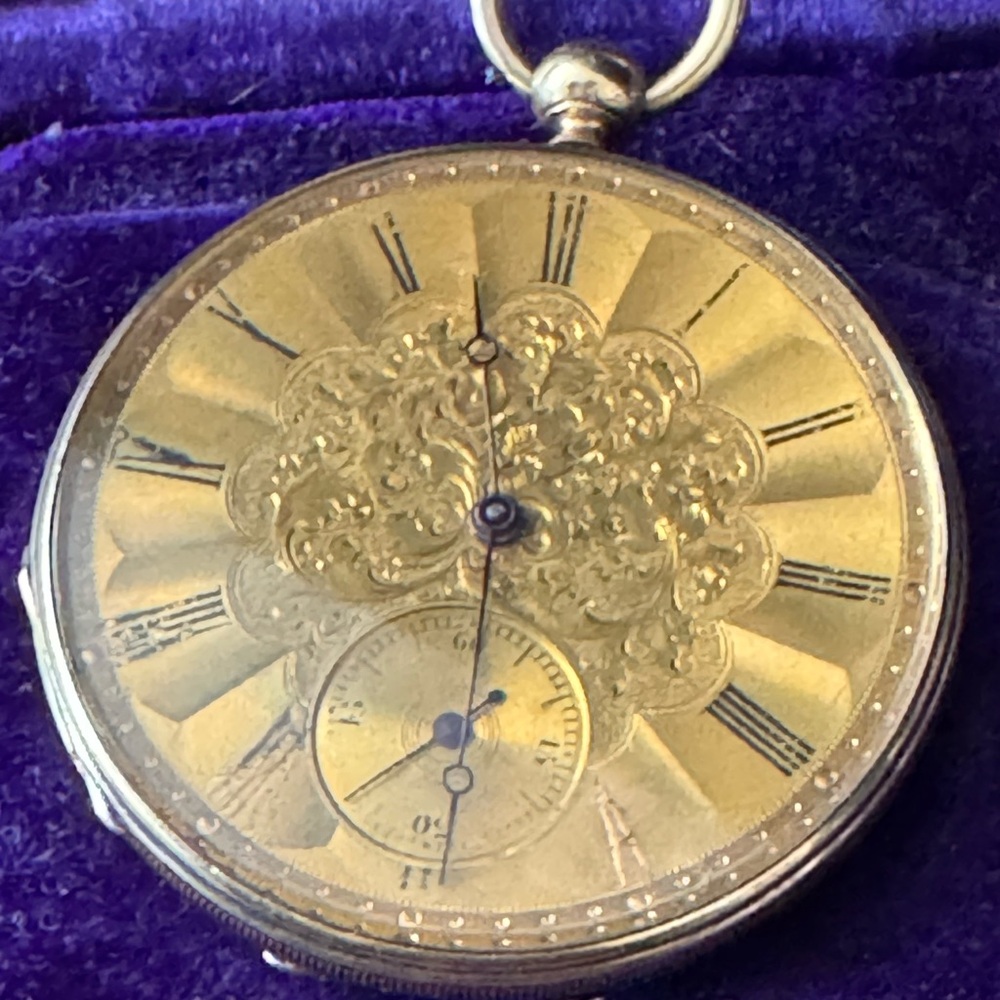 Phillips Brothers Gold Pocket Watch